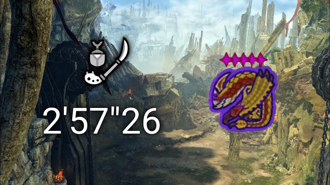 8*/5* Tempered Seregios Speedrun - Insect Glaive