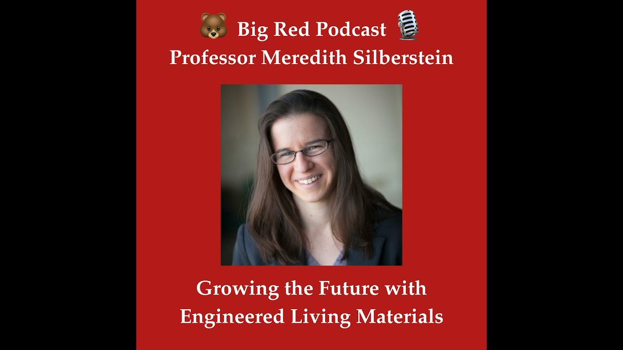 Growing the Future: Professor Silberstein on Engineered Living Materials