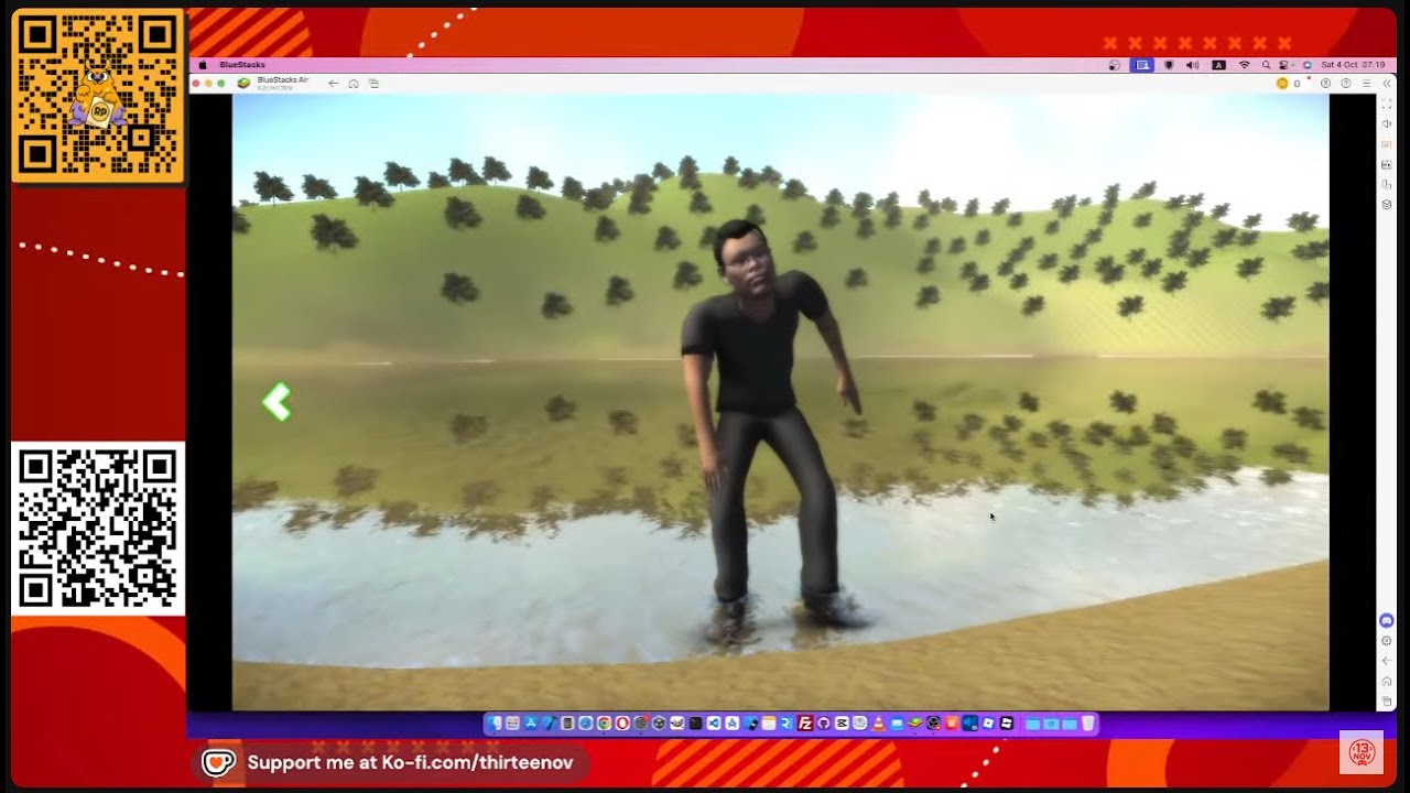 Testing my Android game : White Crocodile Shapeshifter | ThirteeNov Live Stream