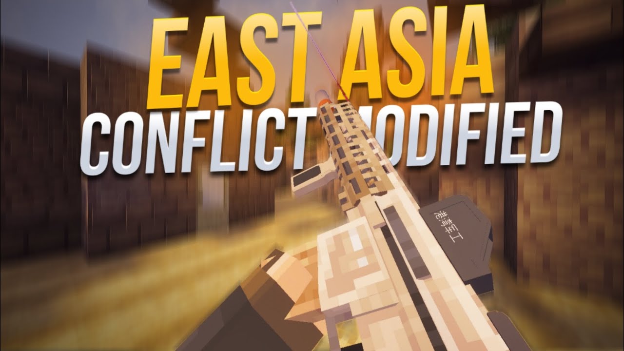 EAST ASIA CONFLICT ADDON MODIFIED SHOWCASE | MILITARY ADDONS FOR MINECRAFT BEDROCK 