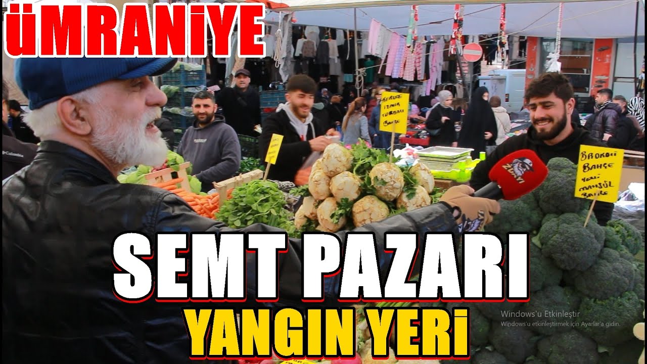 Ümraniye Semt Pazarında Fiyatları Sorduk | Çarşı Pazar Karıştı | #zdayı #sokakröportajları #ramazan