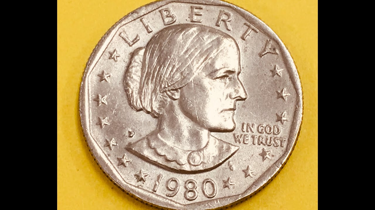 US 1980 P Susan B Anthony Dollar - United States First 