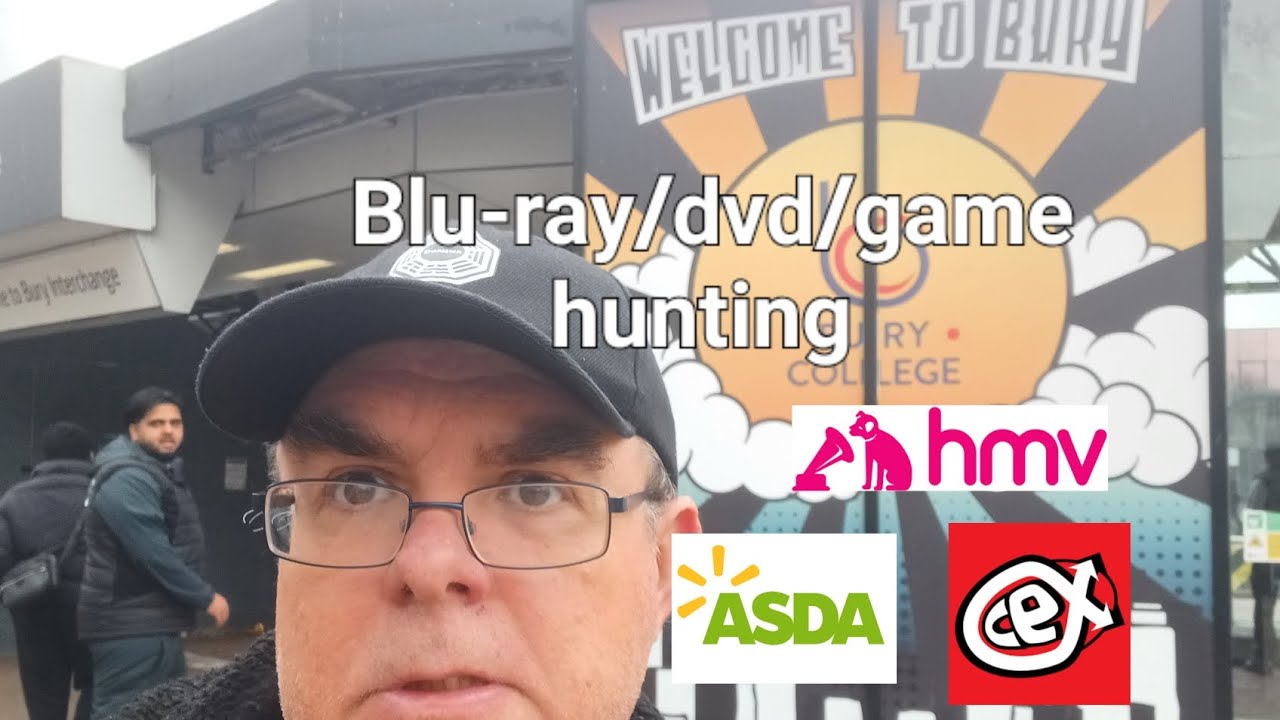 Blu-ray / dvd hunting in Bury / Manchester... Running all the way!