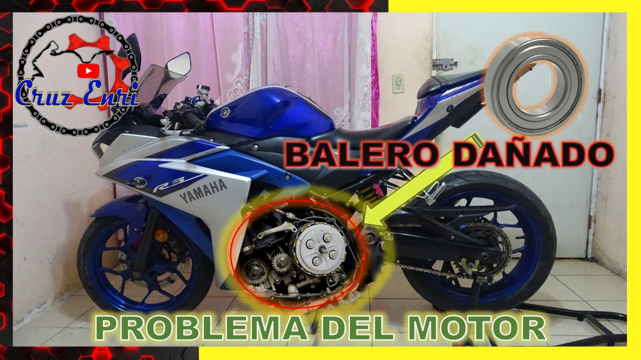 🛠️ BALERO ROTO 🔧 POSIBLE DAÑO EN EL MOTOR   | Yamaha R3 | MT03 🏍️