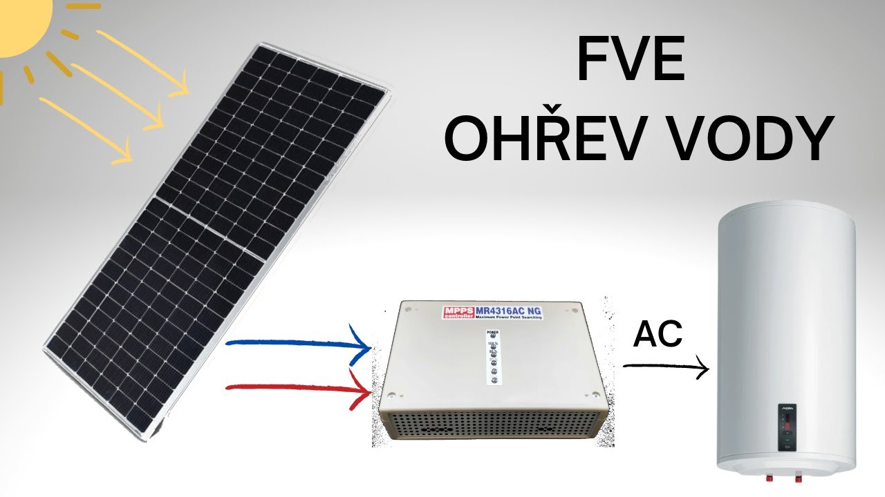 FVE ohřev vody - stavba regulátoru MPPT/MPPS  BEL 2.díl