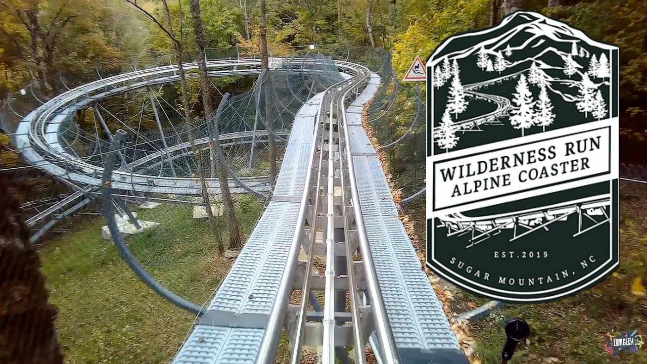 Wilderness Run Alpine Coaster POV | Sugar Mountain, NC