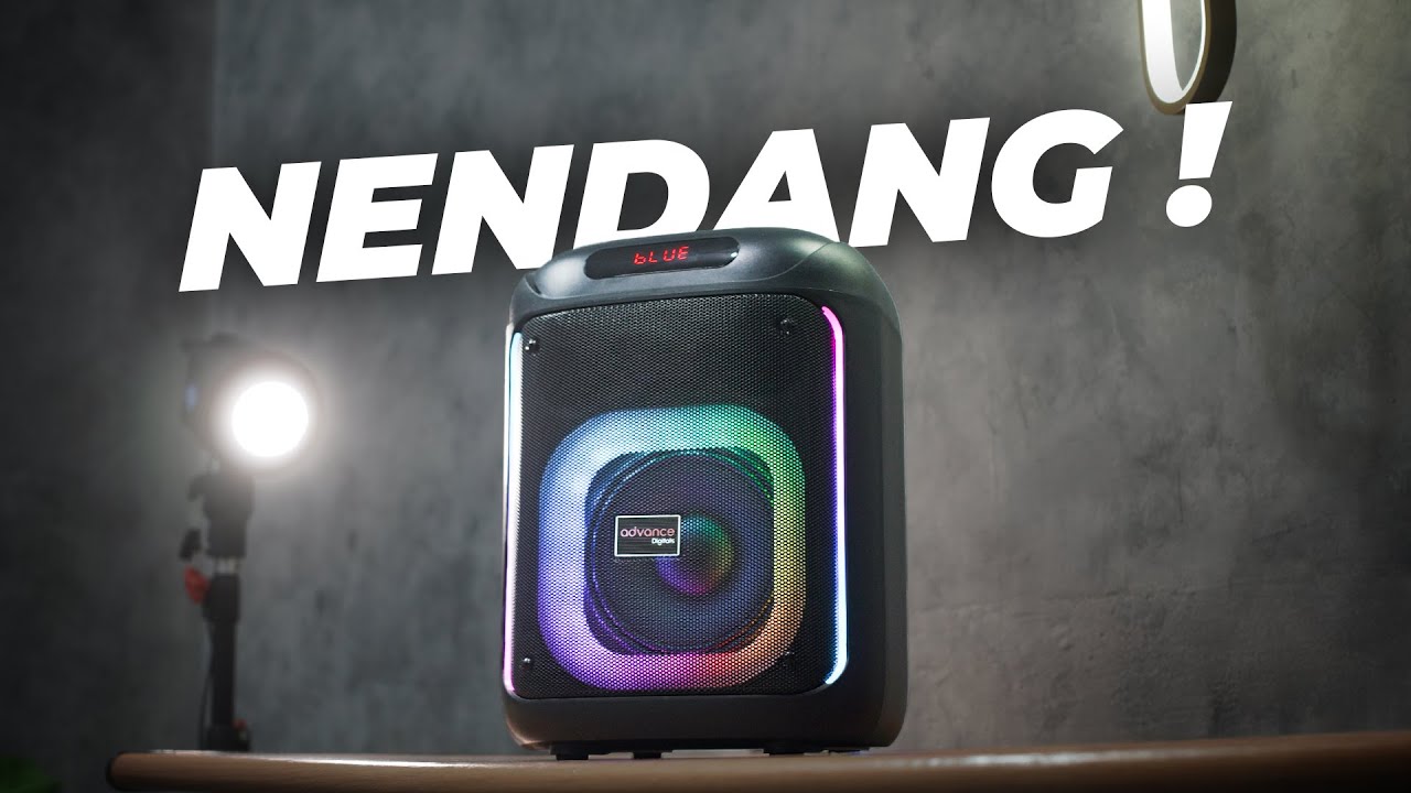 Gak sampe 1jt dapat Speaker Besar? 😱​ Review Speaker Karaoke Advance KS-616