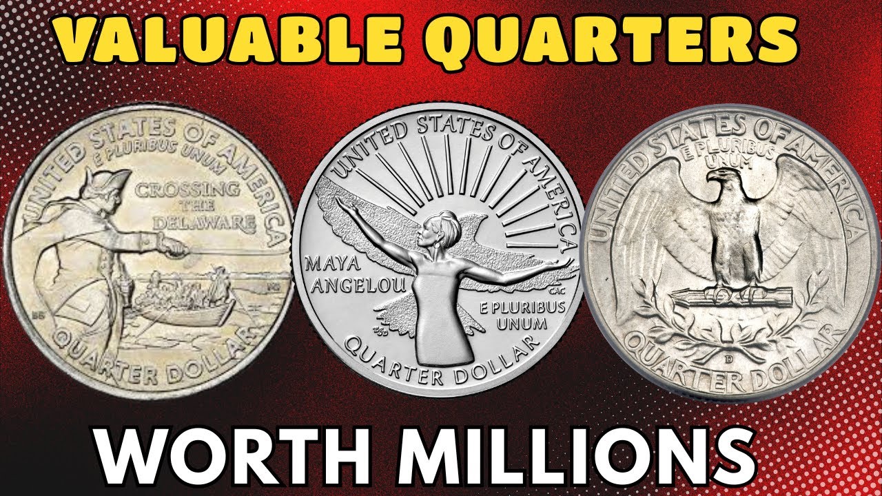 Most Valuable Quarter Dollar Coins Worth Big Money &mdash; Rare Quarters to Look For