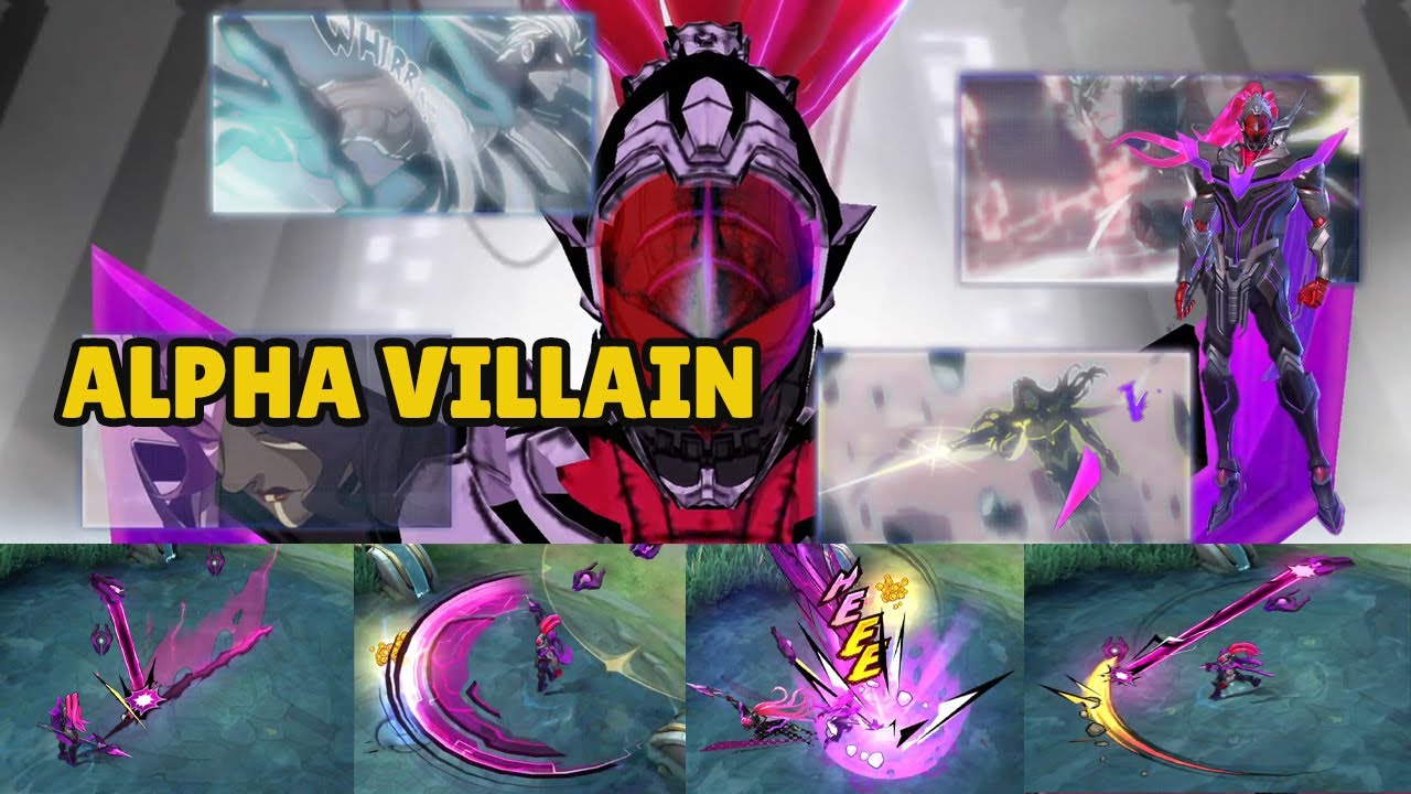 ALPHA GENERAL VOID VILLAIN SKIN GAMEPLAY MOBILE LEGENDS NEW SKIN