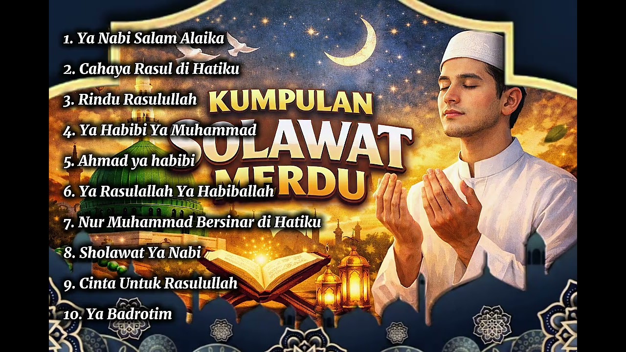 FULL ALBUM SHOLAWAT NABI TERBAIK 2026 | Sholawat Merdu Bikin Hati Tenang