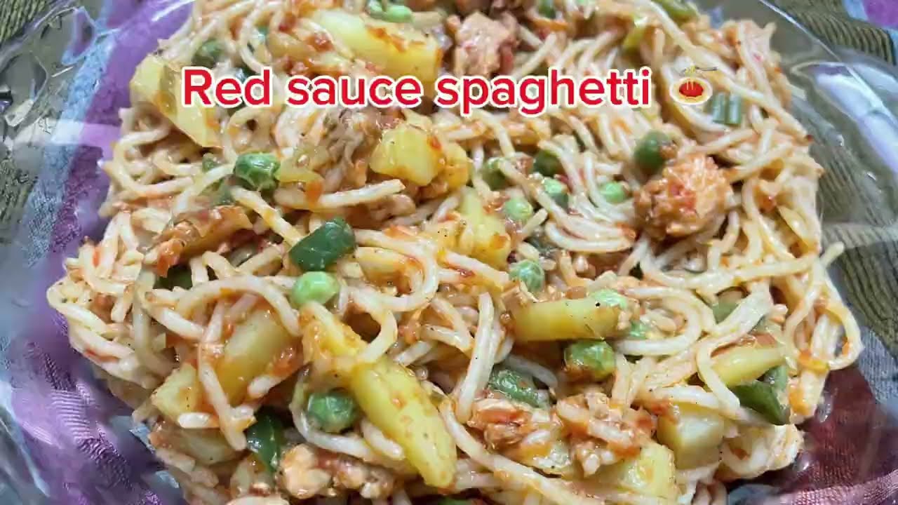 Red sauce pasta 🍝