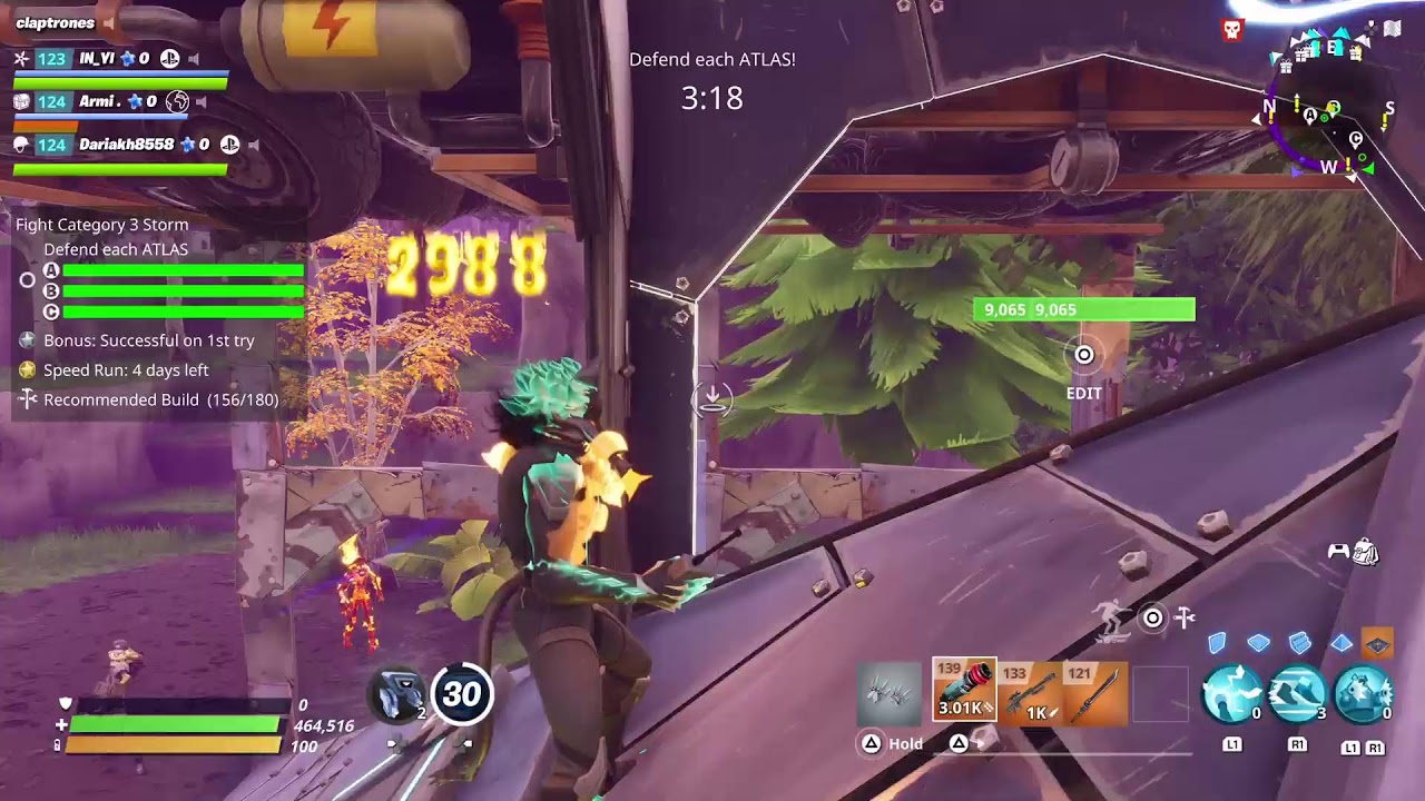 Fortnite save the World v-bucks mission and Daliy quest free v-bucks!