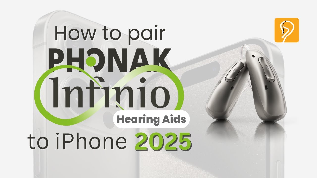 How to Pair Phonak INFINIO Hearing Aids to iPhone - Happy Ears Hearing Center (2025)