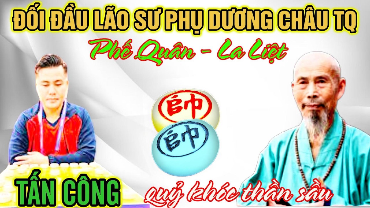Cờ tướng độc lạ: Lại Lý Huynh đối đầu lão sư phụ TQ, phế quân tấn công sám hồn
