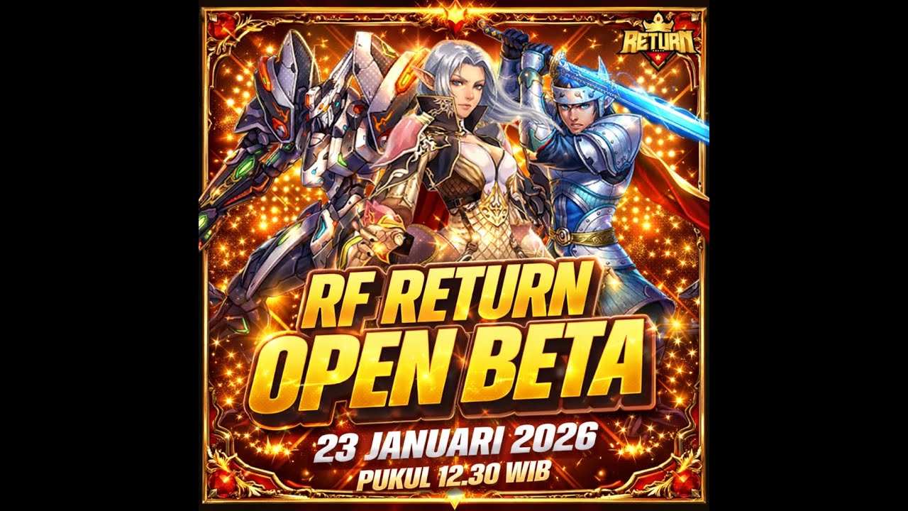 START DARI NOL! 🔥 RF Return Open Beta | Leveling Dari Level 1 (LIVE)