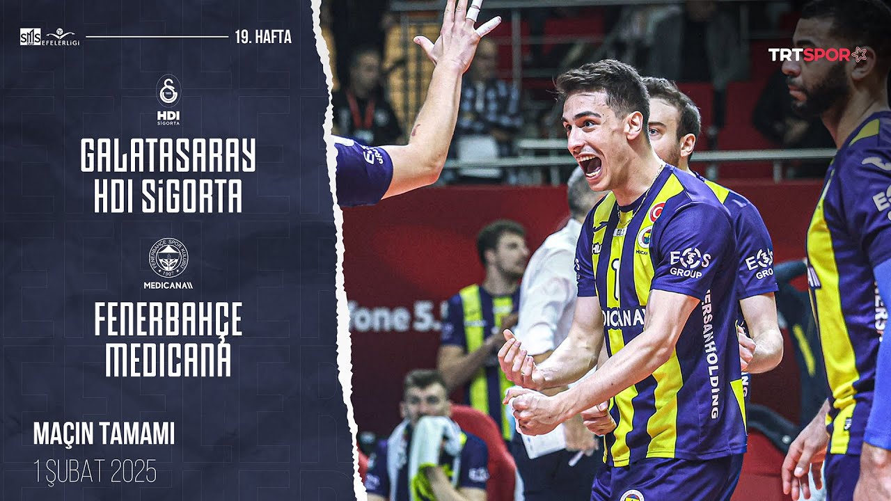 Maçın Tamamı | Galatasaray HDI Sigorta - Fenerbahçe Medicana 