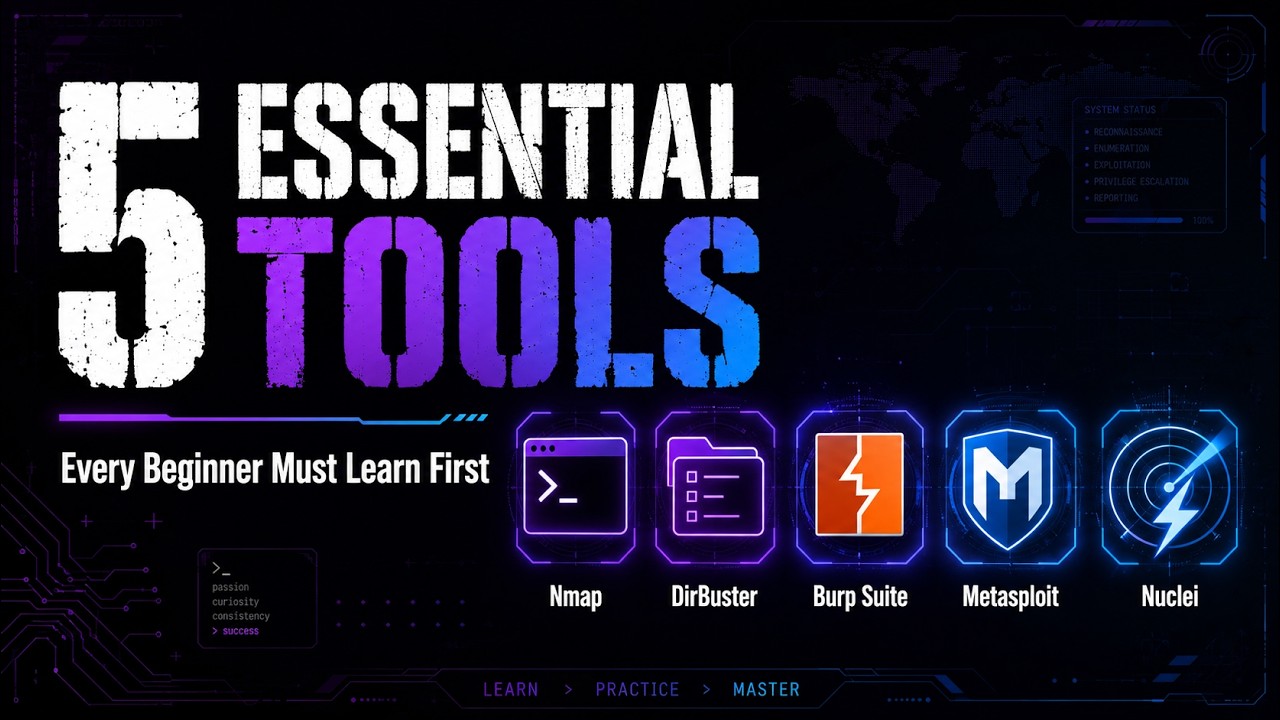 5 Tools Every Beginner Hacker Should Learn