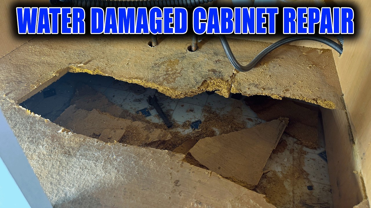 How to Repair a Cabinet Bottom from Water Damage (Step-by-Step DIY)