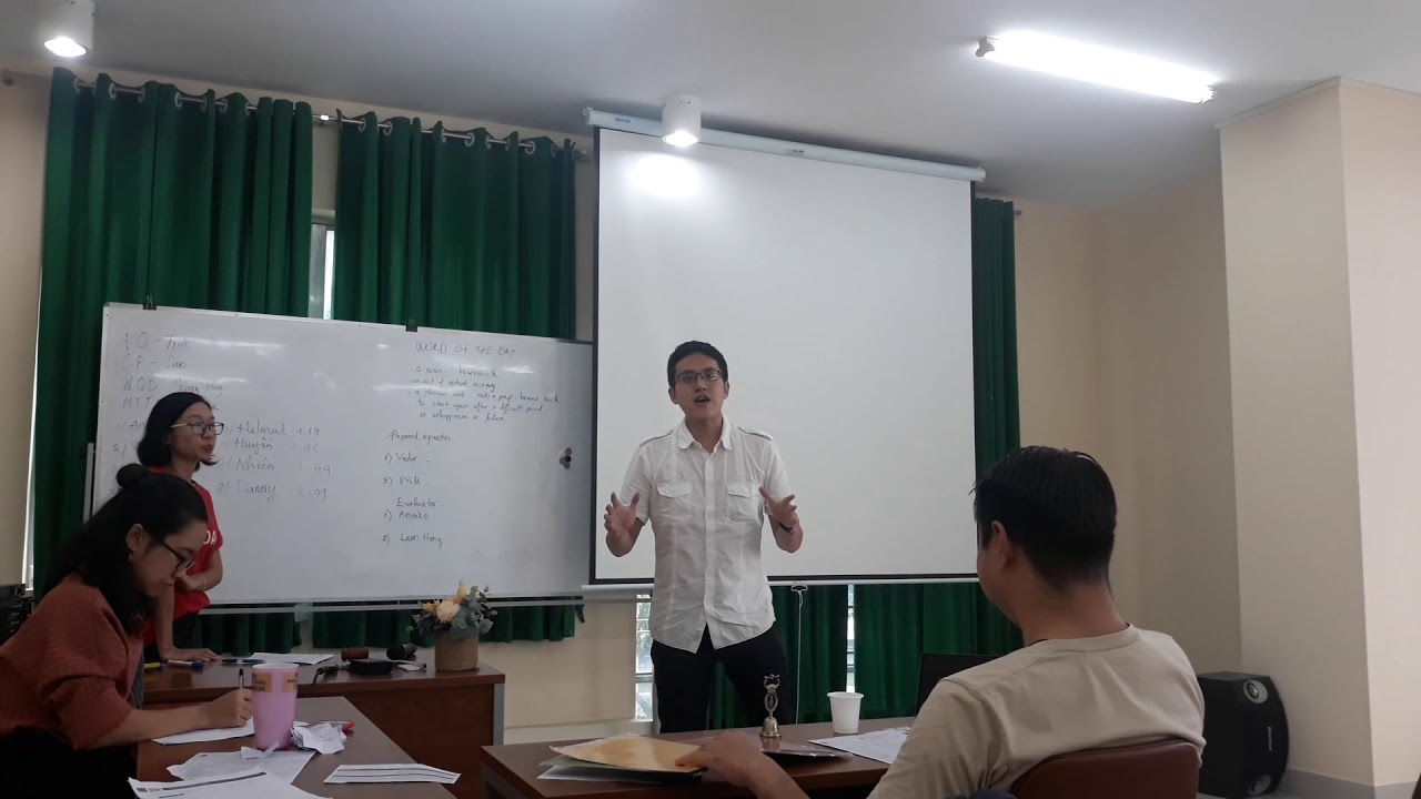[Toastmasters] [Pathways] Level 4 Project 1 - 