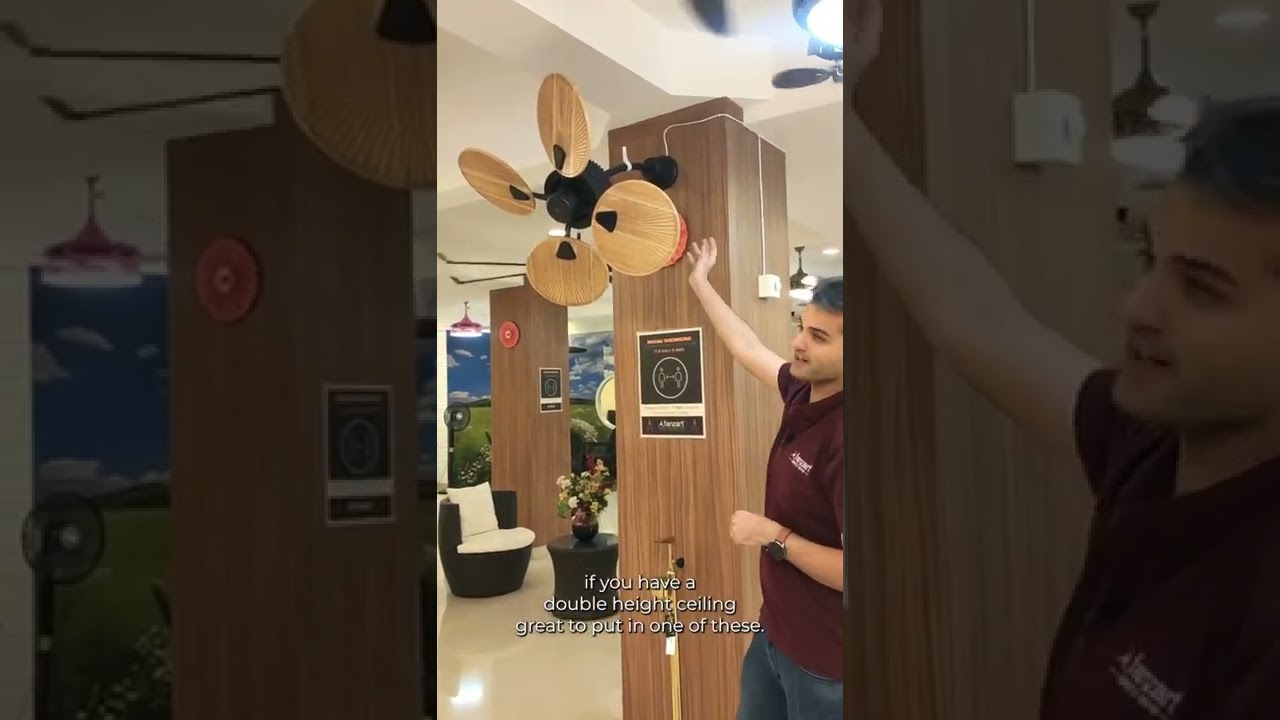 Don&rsquo;t like a Fandelier above your dining table?Check our Wall Mount Fans,the pocket sized powerhouse