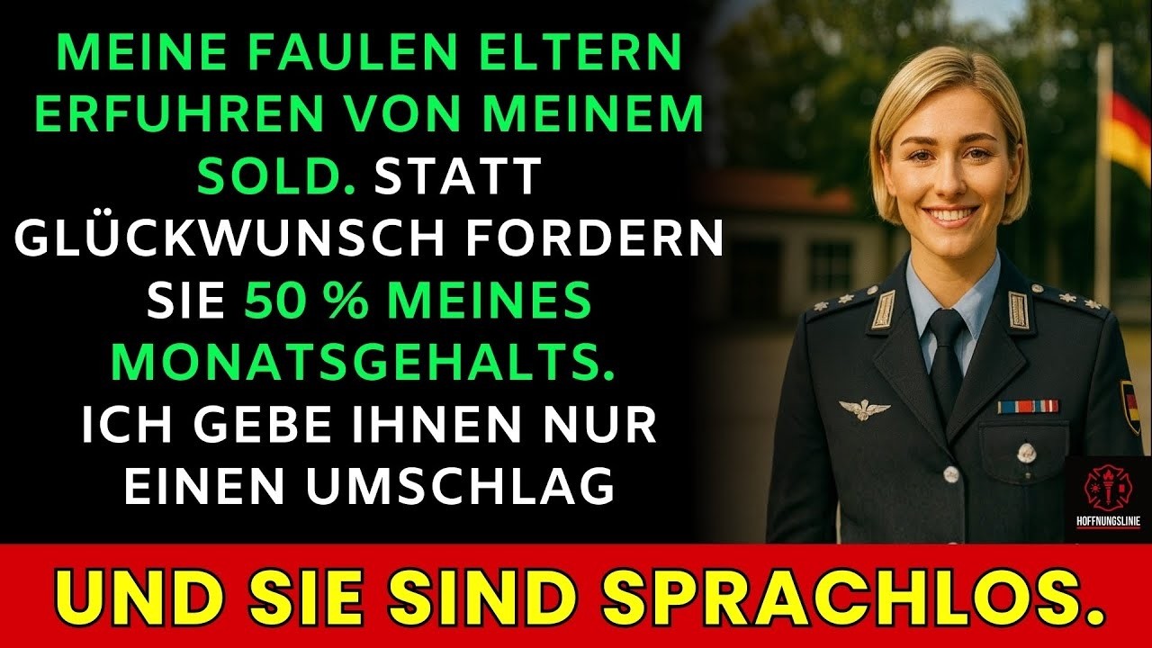 Meine faulen Eltern erfuhren von meinem Gehalt – statt Glückwunsch wollten sie nur Geld. Ich auch…