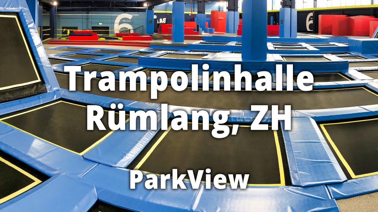 FLIP LAB Zürich (Trampolinhalle, Ninja Parkour | #ParkView Tour 176)