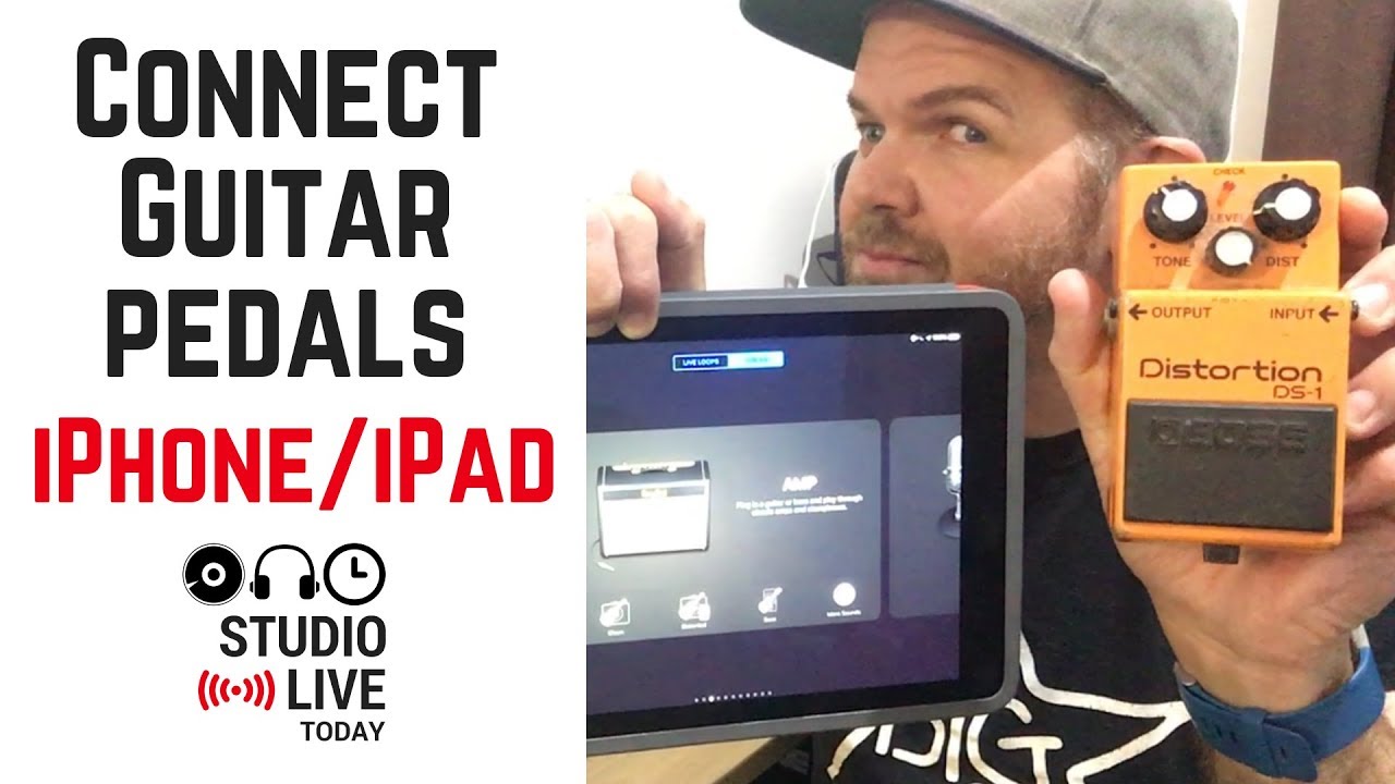 Как использовать (настоящие) гитарные педали в GarageBand iOS (iPhone/iPad)
