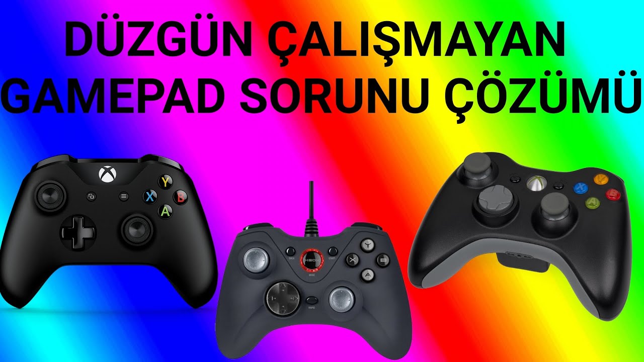 Ucuz Pc Gamepad Sağ Analog Sorunun Çözümü