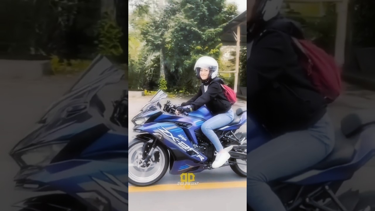 kaya apotik tutup ? #zx250r #ninja #girlmotorcycle  #