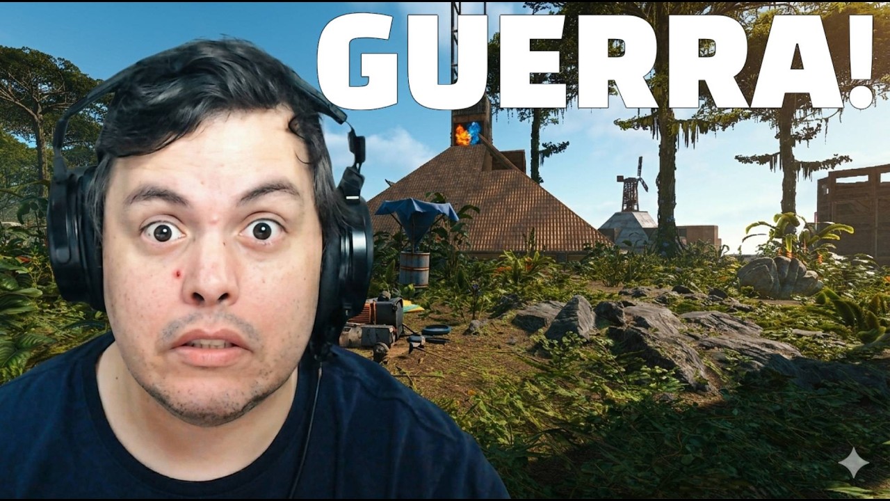 🔴 RUST AO VIVO — VILA PIRATA EM GUERRA (PT-BR)