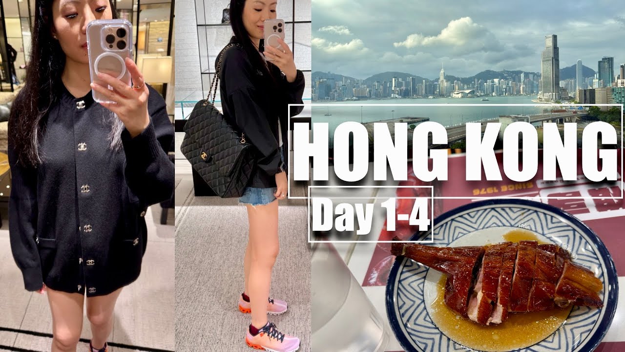 FIRST DAYS IN HONG KONG 🇭🇰: Air Canada Premium Economy, Chanel 24B, Puyi Optical, Ki's Roasted Goose