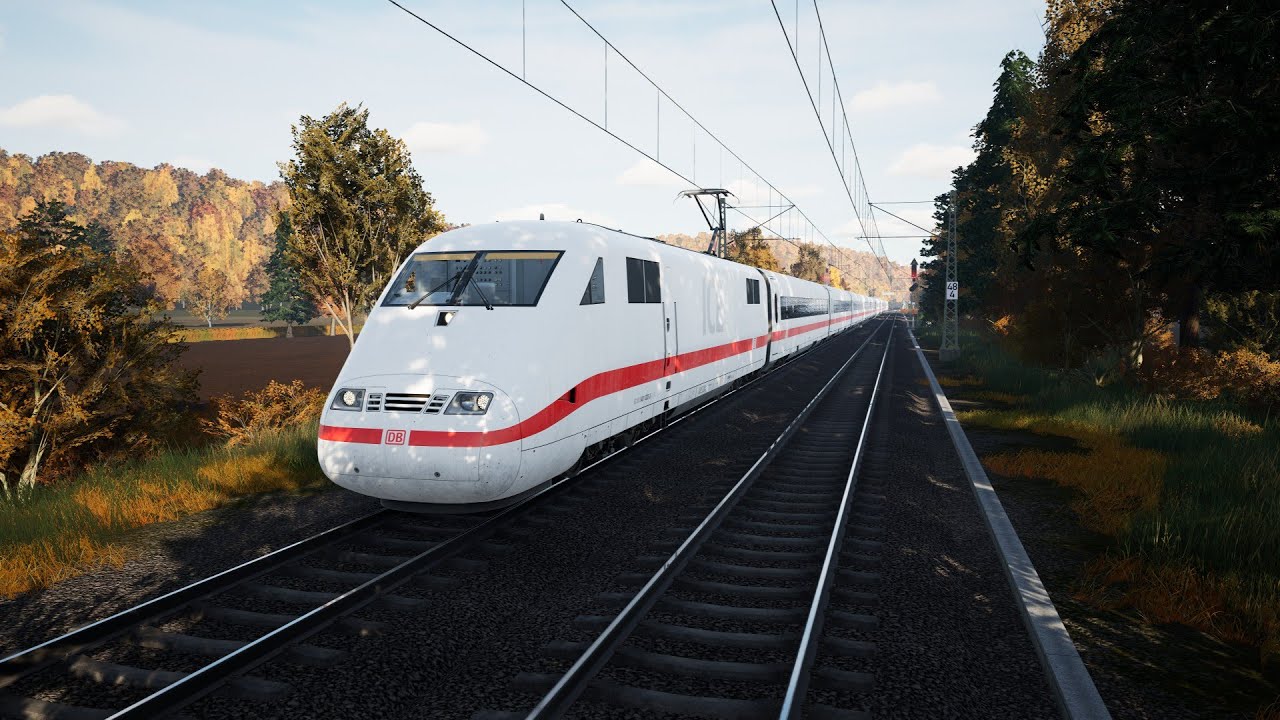 F&uuml;hrerstandsmitfahrt ICE 1 Fulda-Frankfurt // ICE Enhancement Pack + Mods // TSW 6