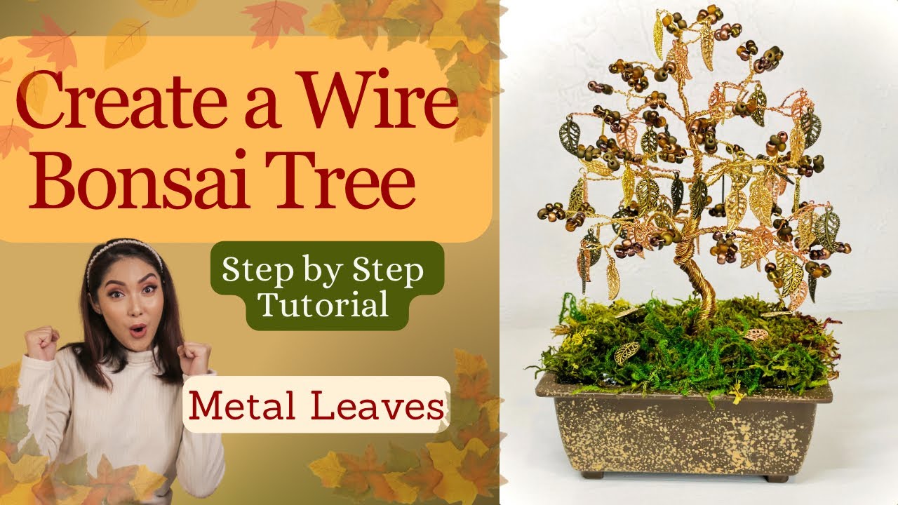 How to Make a Wire Bonsai Tree (DIY Art)