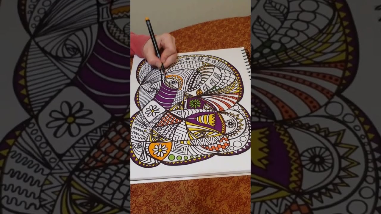 Relaxing Doodle Coloring 🎨
