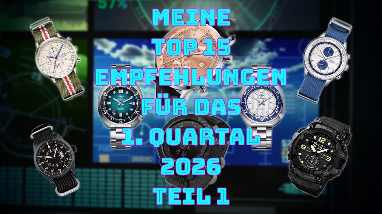 Top 15 Empfehlungen für das 1. Quartal 2026 | Teil 1 - von 15,- bis 130,- €