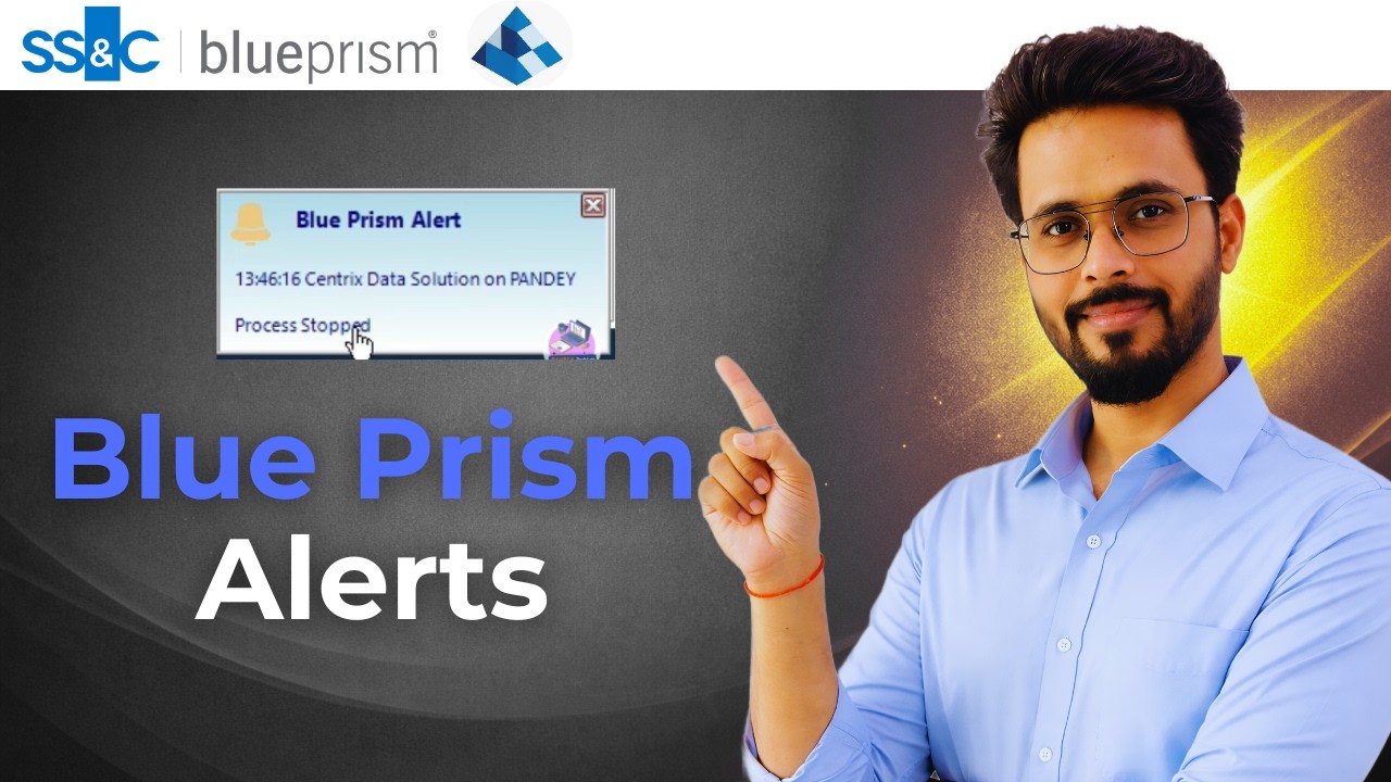 👉 Alert Stage in Blue Prism Explained | How to Configure Alerts with Example