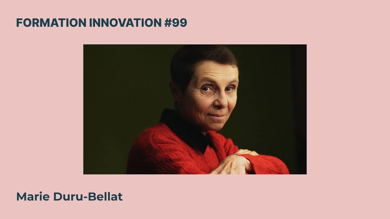 Conversation avec Marie Duru-Bellat : La sociologie dans l'éducation, c'est quoi ?