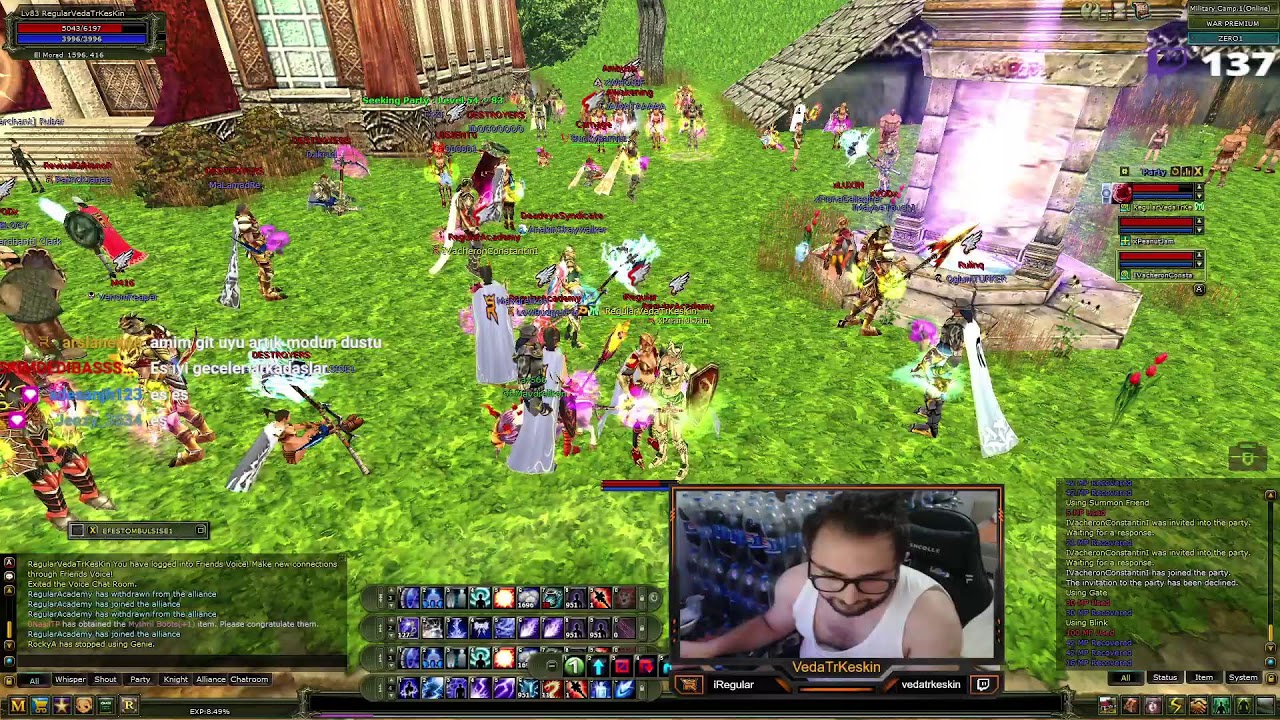 Elit K&uuml;f&uuml;rs&uuml;z Aile Yayını Regular MAge Pk  Zero  #knightonline #knight #mage #twitch #vedatrkeskin