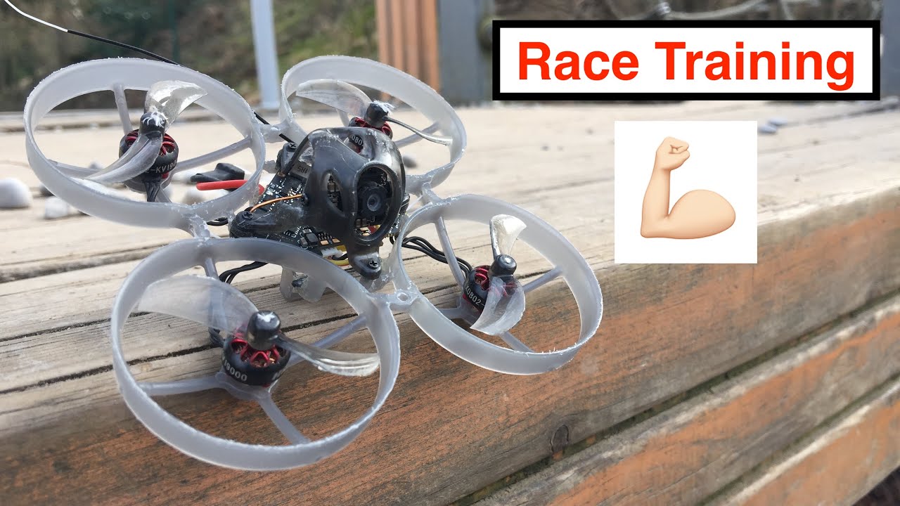 PRACTICE with old Lipos | 75mm EX802 19000kV | Old Tattu 1S 300mah