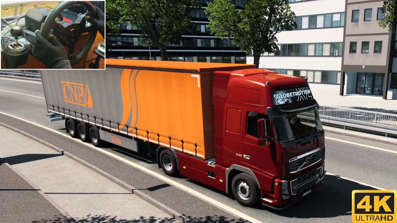 Boric Acid Transport from CNP Factory | Volvo Globetrotter | Steering Wheel Gameplay ETS 2