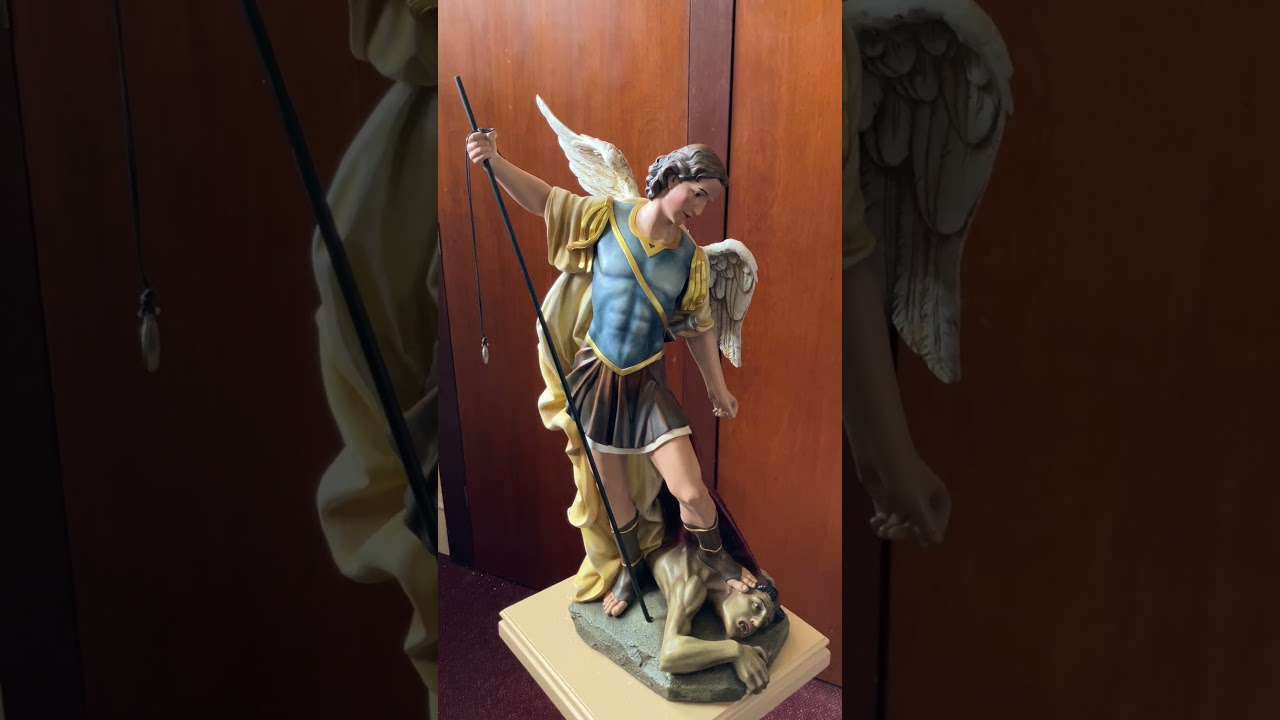 Saint Michael the Archangel protect us @ shalom tech 