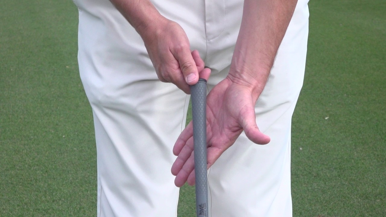 Lesson #5  Learn the Full Swing Grip-- Left Hand by JJS Golf