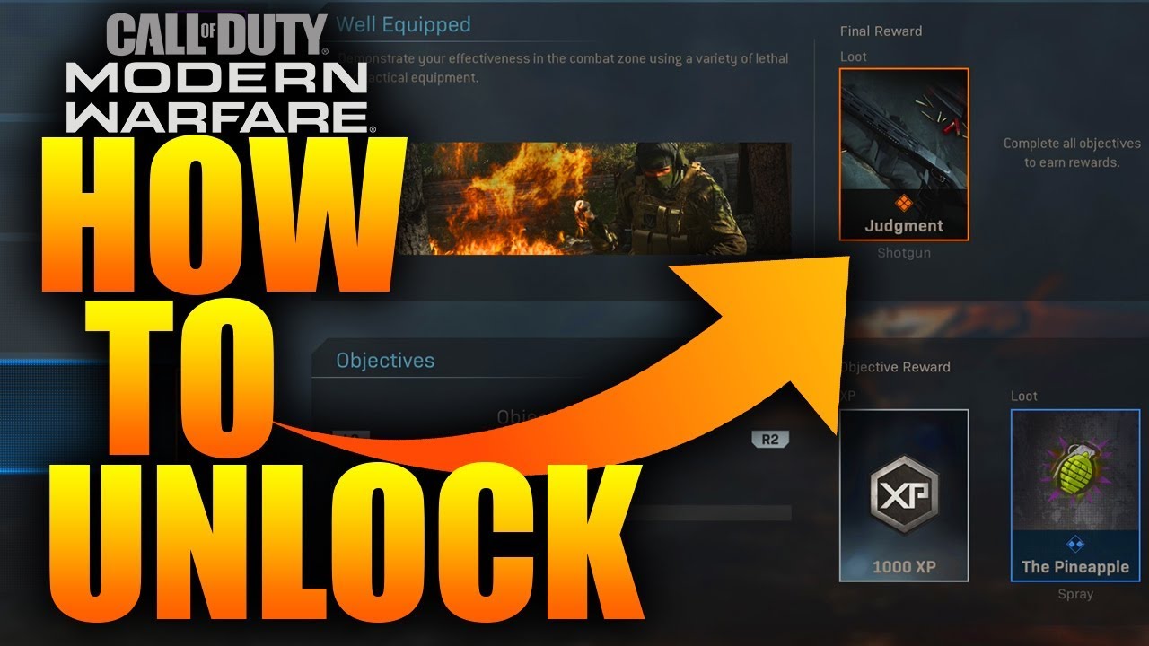 COD MODERN WARFARE HOW TO GET FREE BLUEPRINT WEAPONS - COD MW MISSION REWARDS
