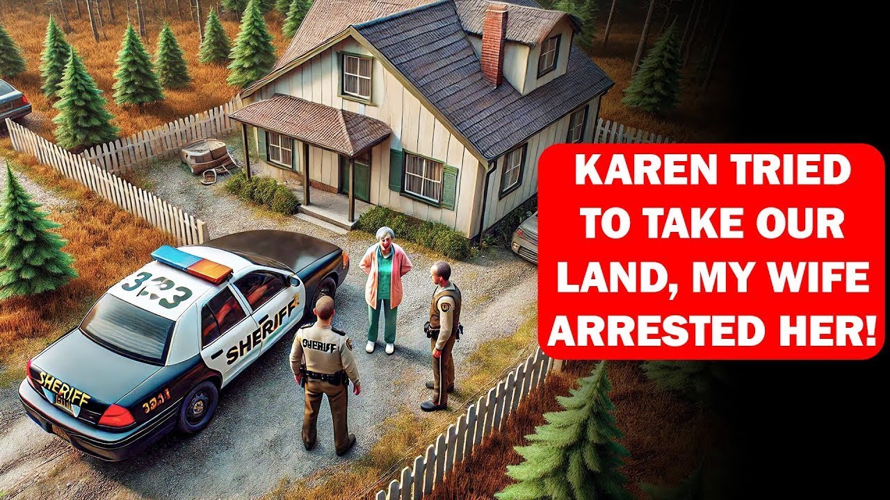 HOA Karen Tried to Seize Our Land—She Called the Cops on My Wife… the County Police Chief!