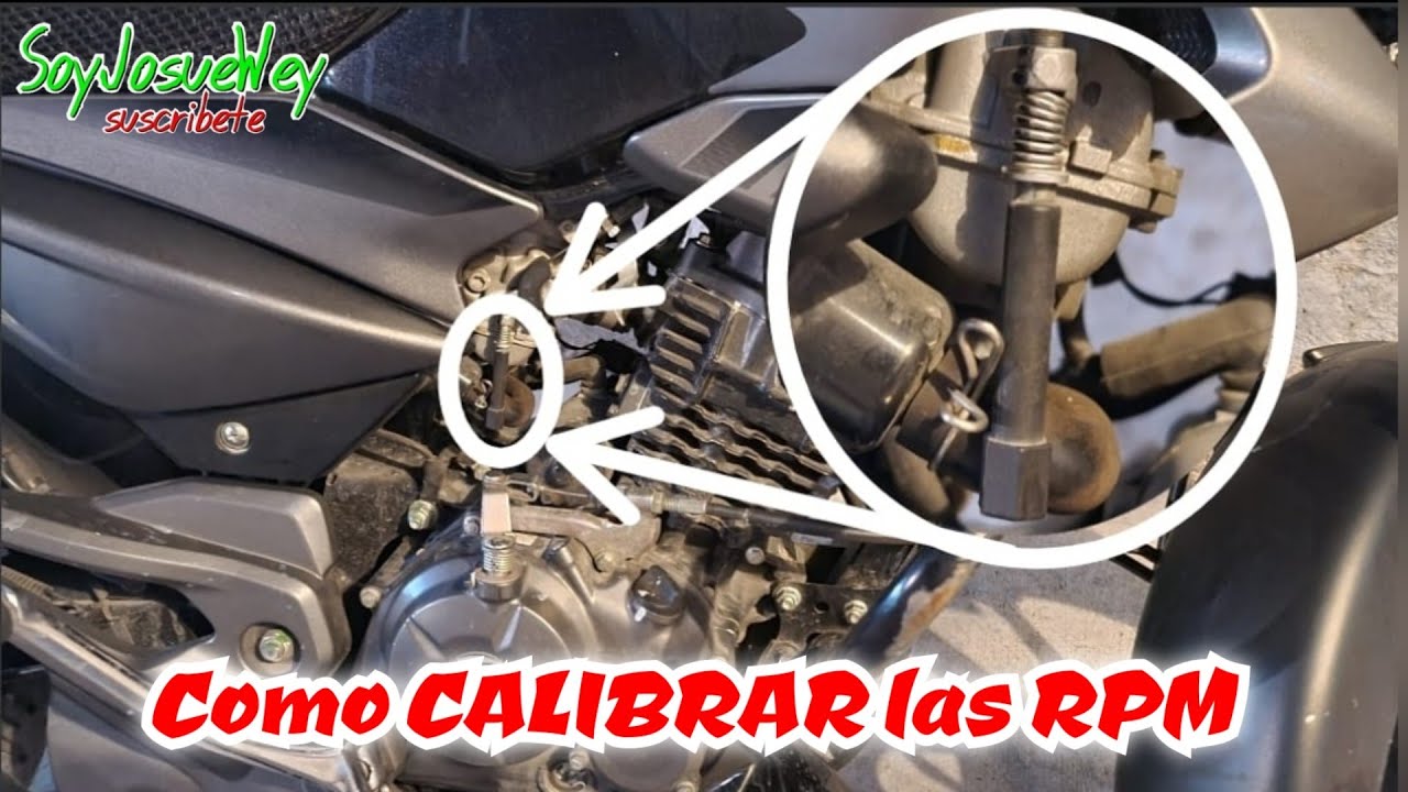 Como CALIBRAR las RPM de la PULSAR 125 | Solucion al PROBLEMA de RPM