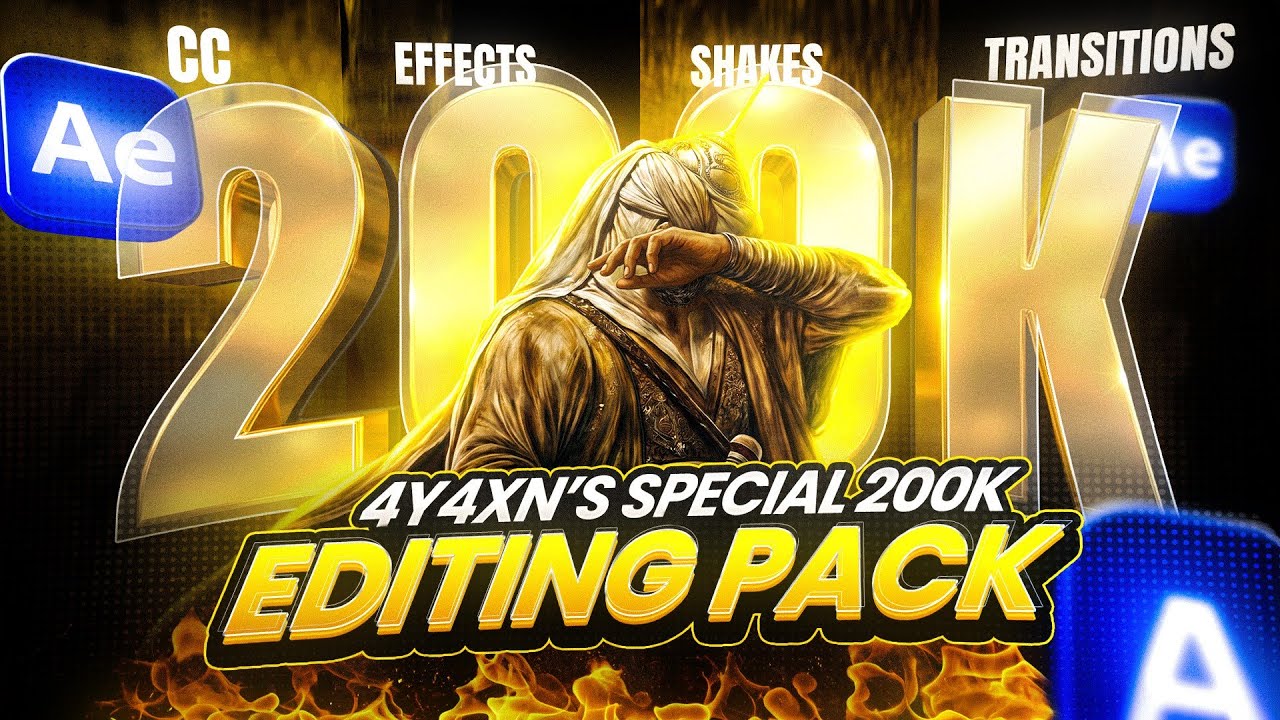 4y4xn's Special 200k Editing Pack | FREE After Effects Resources - 4y4xn