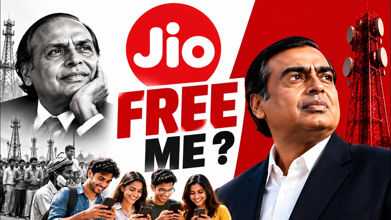 6 Saal Tak Investment, Phir Sab FREE! | Jio Success Story | Free Jio to IPO Jio Business Case Study