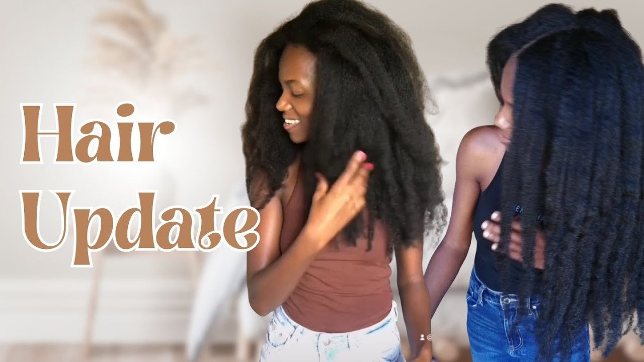 One Year Natural Hair Growth Update | 4C Length Retention and Growth! 2025 Protective Style