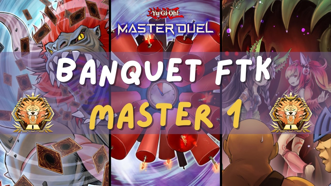 D.D. Dynamite & Banquet of Millions FTK - Master 1 highlights [Yu-Gi-Oh! Master Duel]