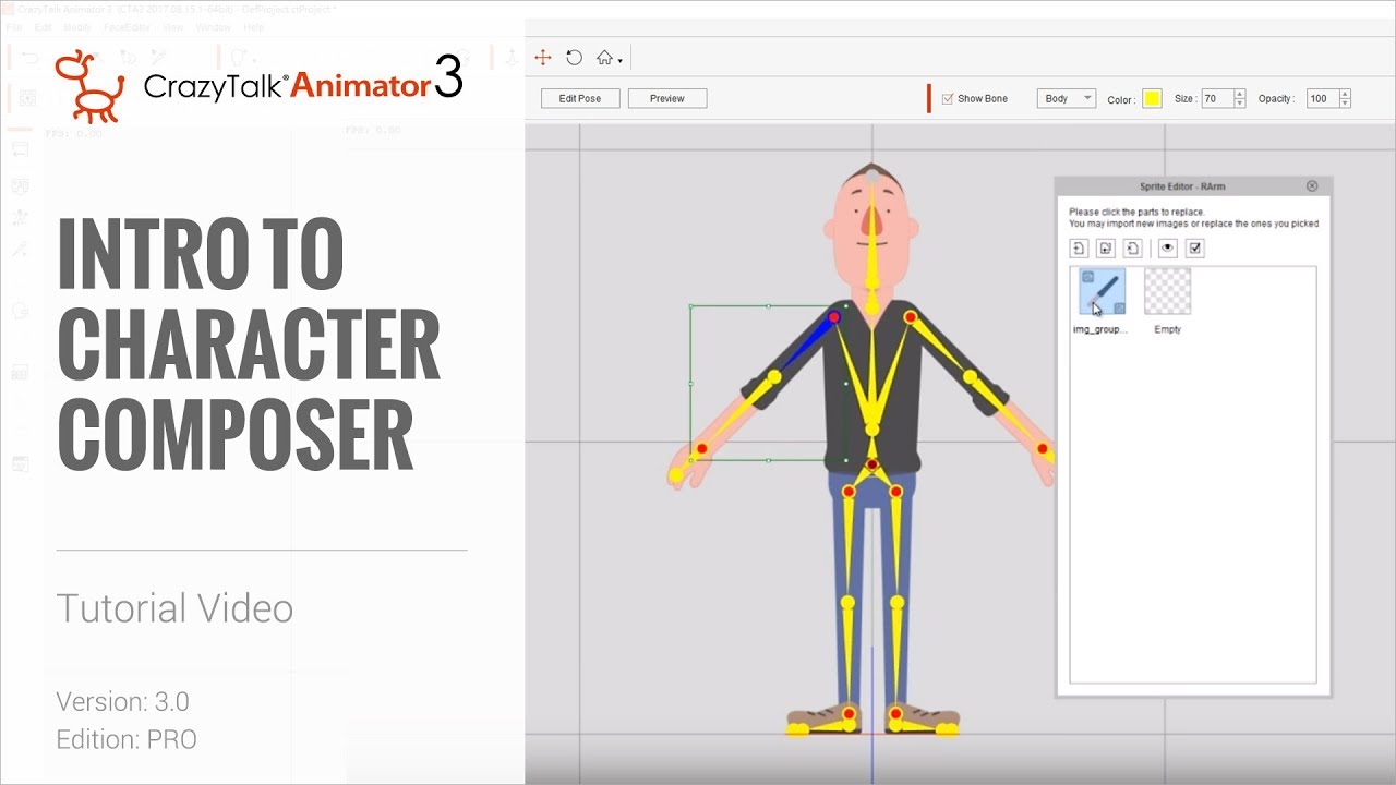 Cartoon Animator 4 Tutorial - Intro to Character Composer